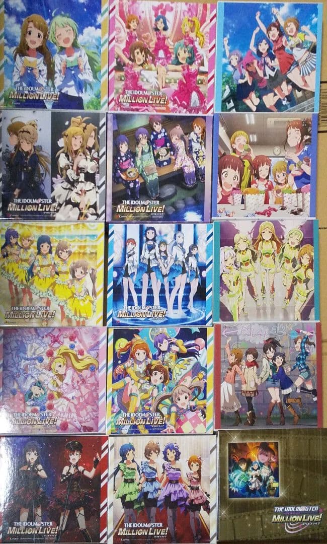 アイドルマスターミリオンライブ CDセット とらのあな収納BOX付き アイマス