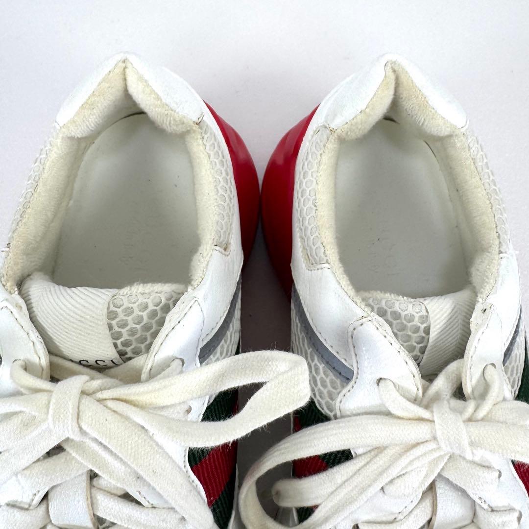 【GUCCI】 グッチ （23.5cm） Rhyton Sneakers 美品