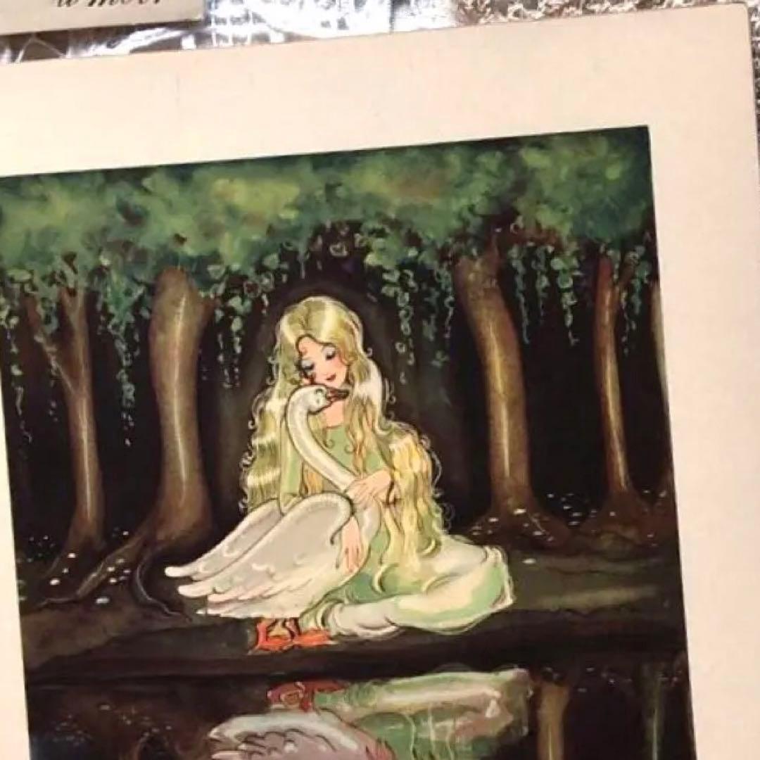 RN80 洋書古書 北欧ヴィンテージ ☆スウェーデン アンデルセン童話