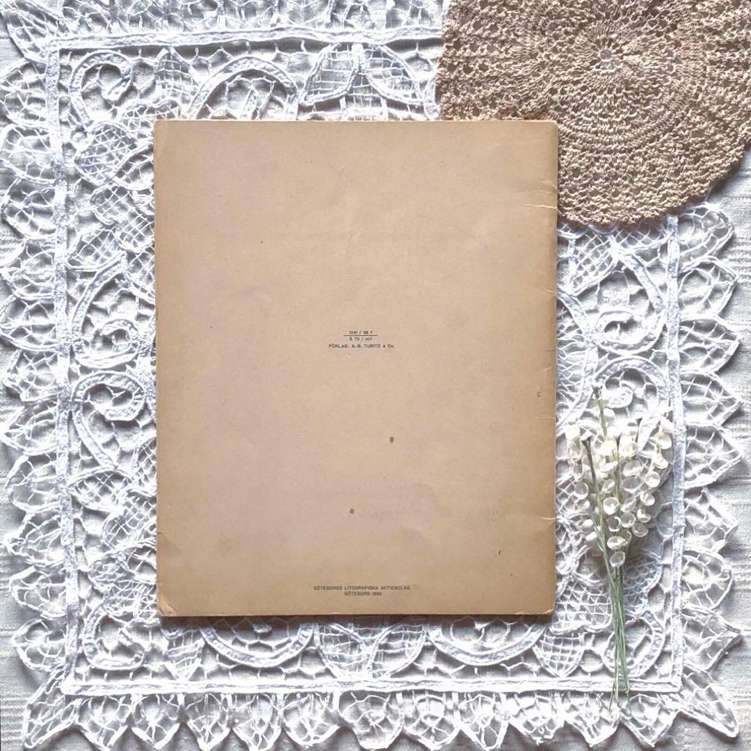 RN80 洋書古書 北欧ヴィンテージ ☆スウェーデン アンデルセン童話