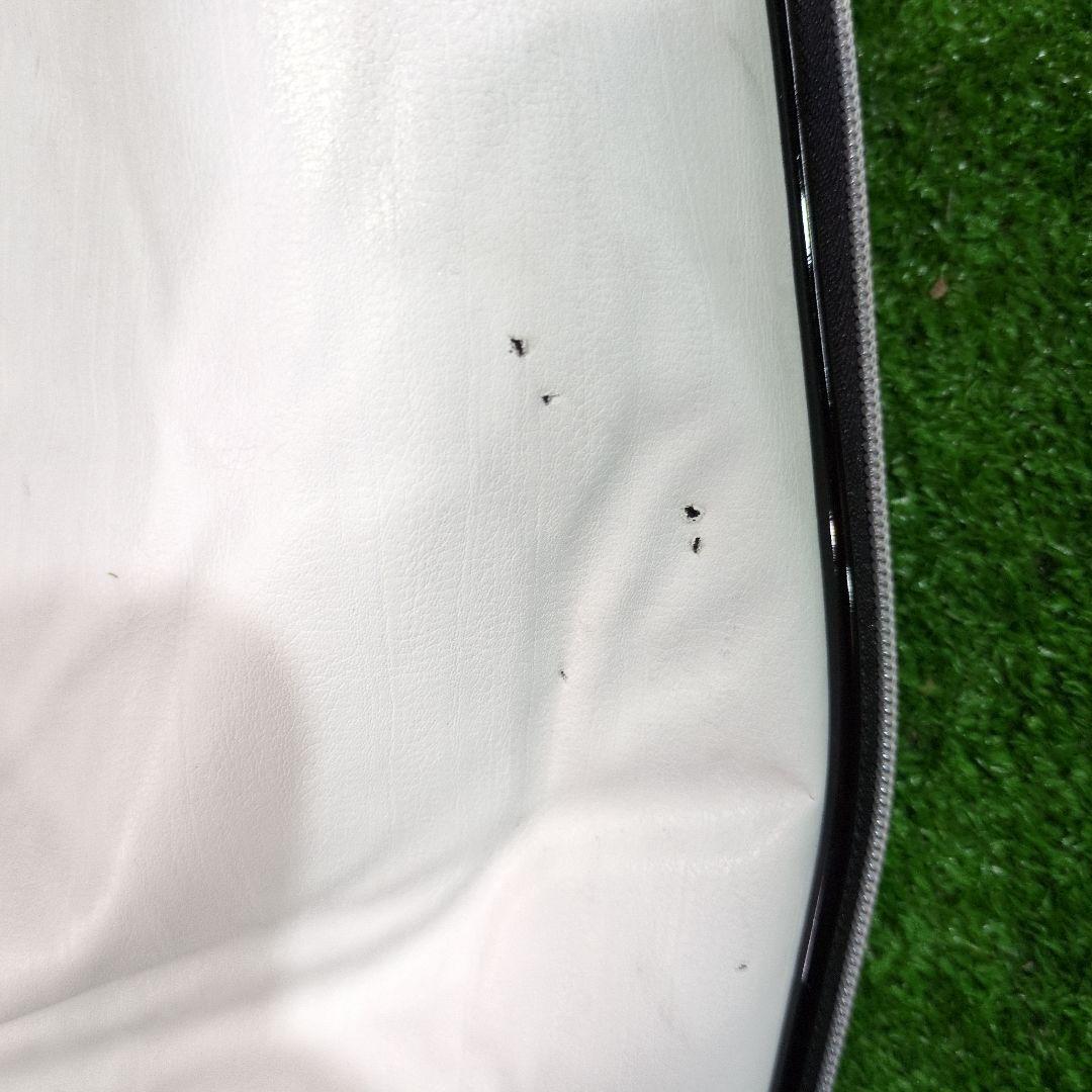 【超美品】TIGORA　キャスター付キャディバッグ　フードカバー付