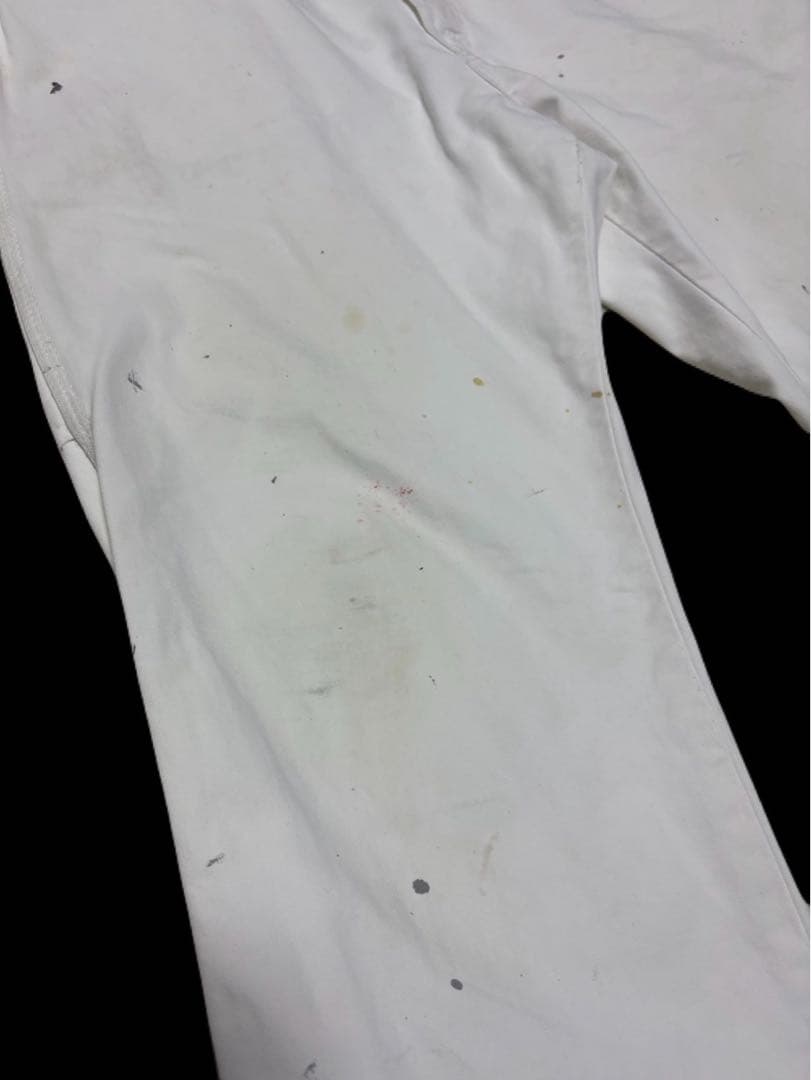 ディッキーズ ホワイト ペインターパンツ 36×32 Dickies ペンキ
