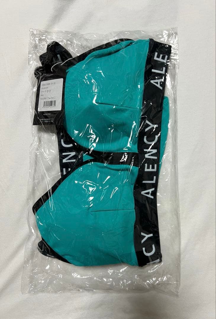 ALENCY トライアングルビキニ　アクア