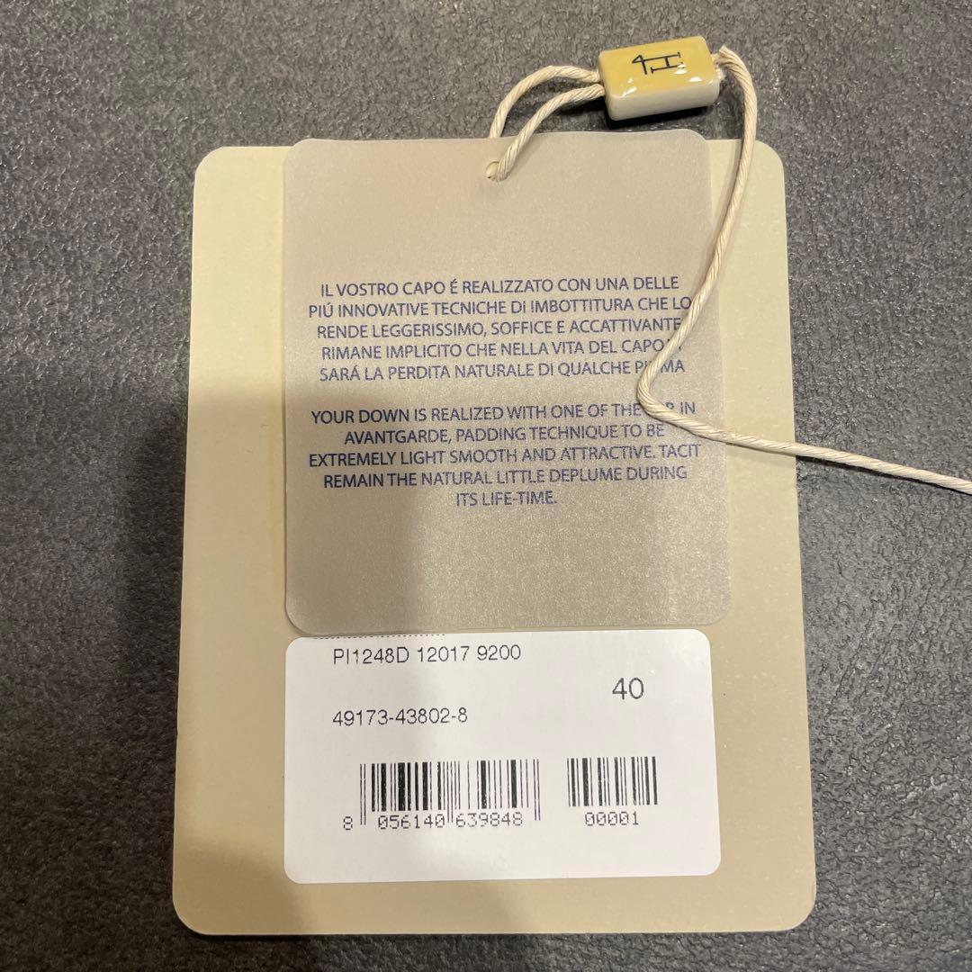 HERNOネイビー フード付きダウンベスト☆