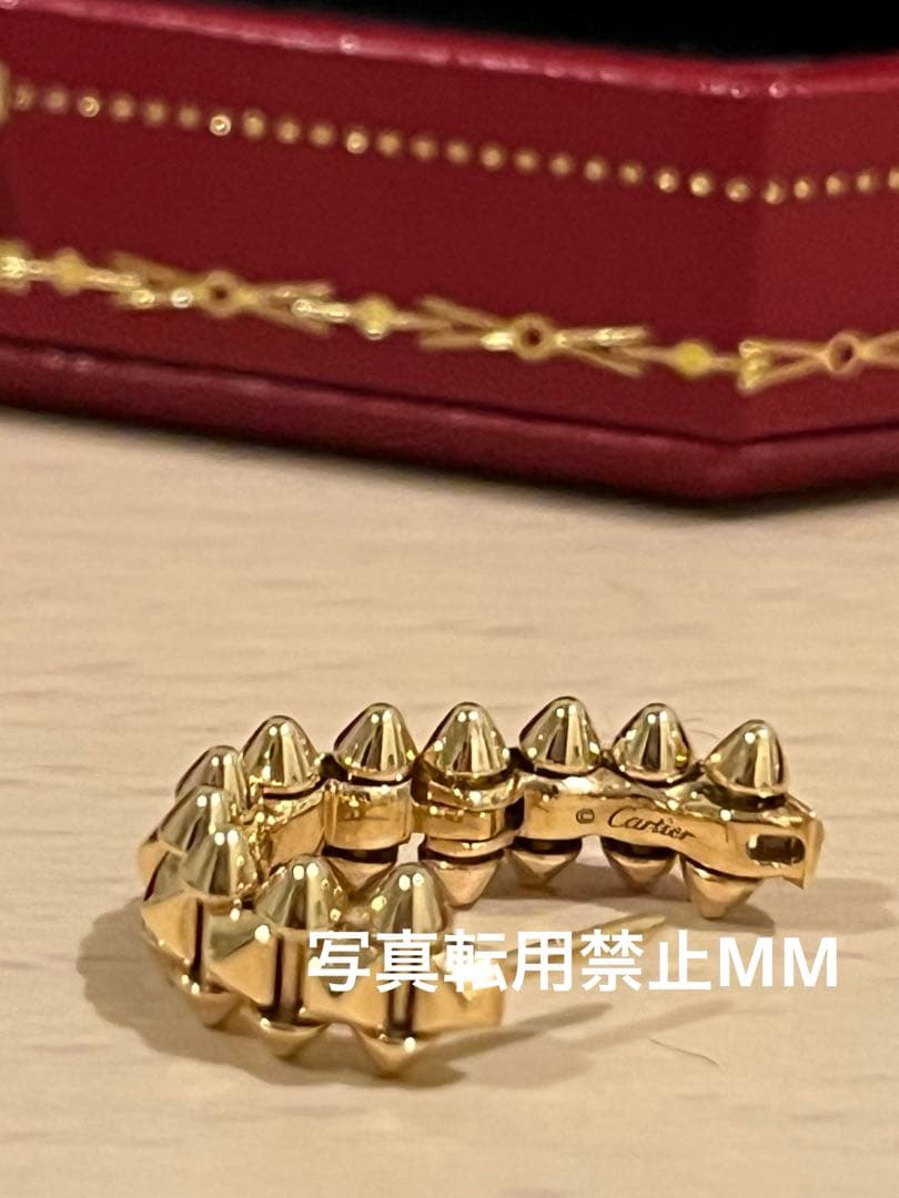 Cartier カルティエ　クラッシュドゥカルティエ　ミニサイズ　RG ピアス