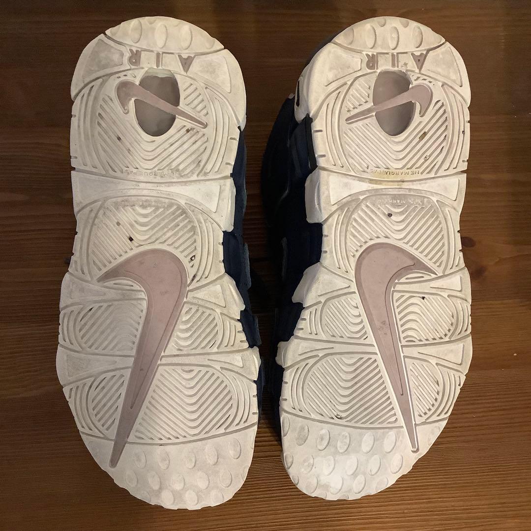 靴 NIKE AIR MORE UPTEMPO GS THUNDER BLUE