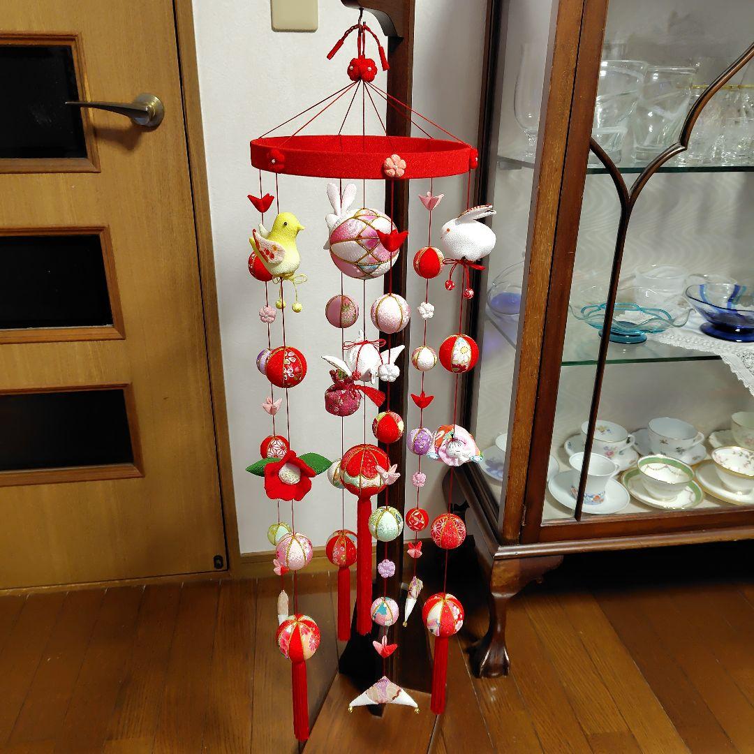 ちりめん細工　お雛様さげもん下げ飾り