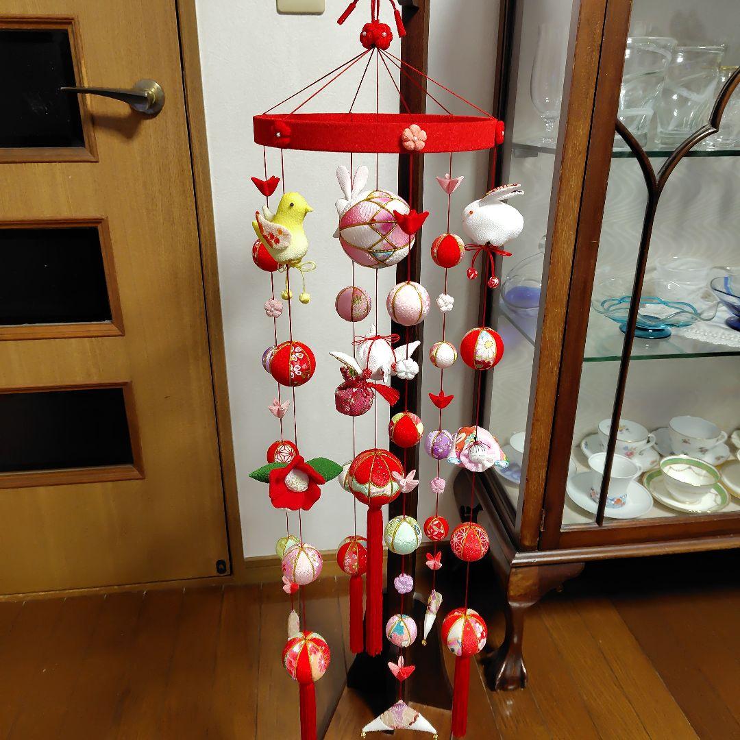 ちりめん細工　お雛様さげもん下げ飾り