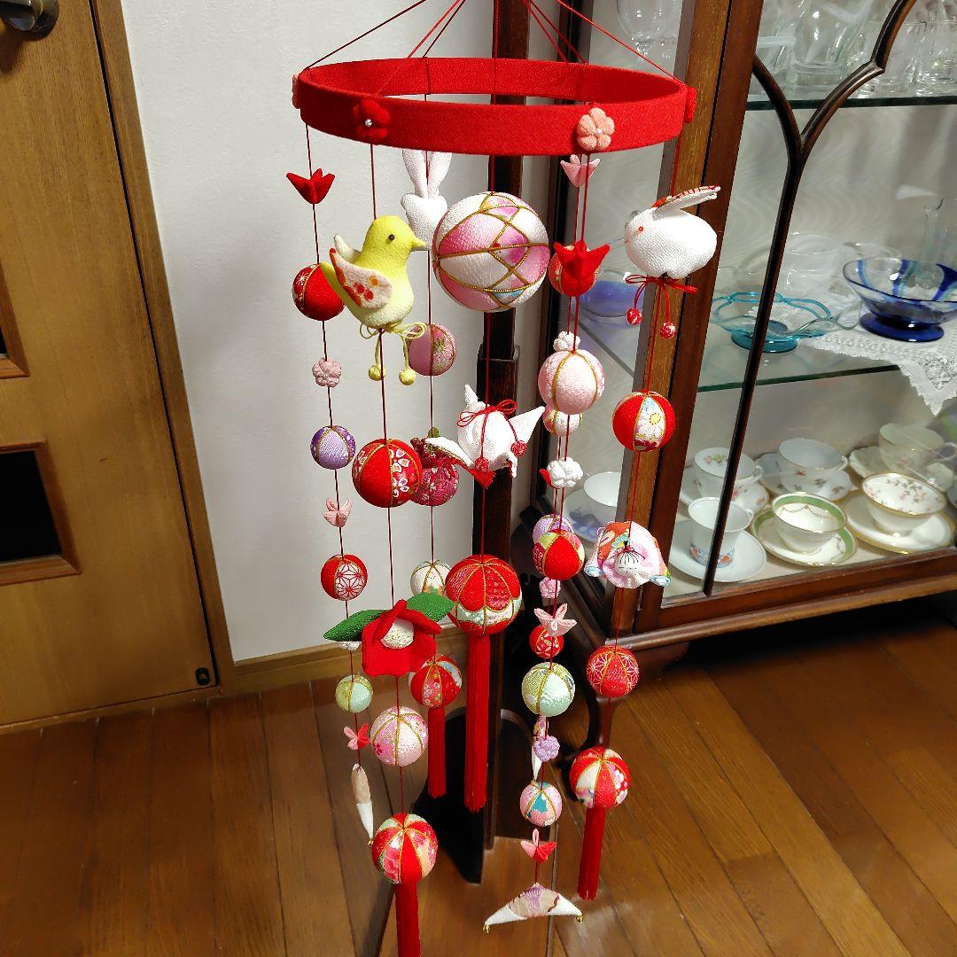 ちりめん細工　お雛様さげもん下げ飾り