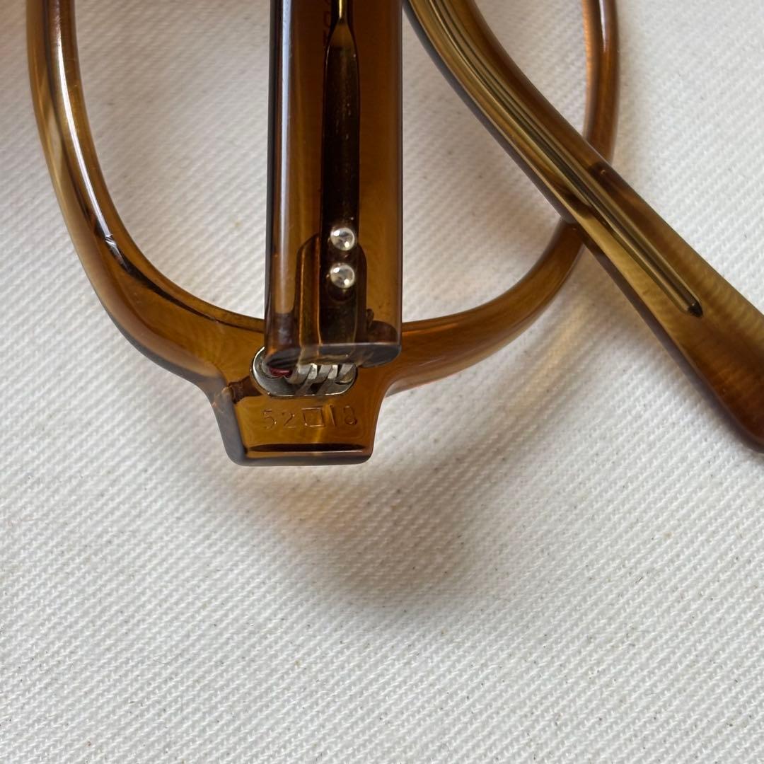 60’s AMERICAN OPTICAL 52/18 オーバル サングラス