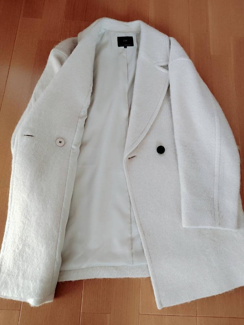 23区　ループカットシャギーピーコート