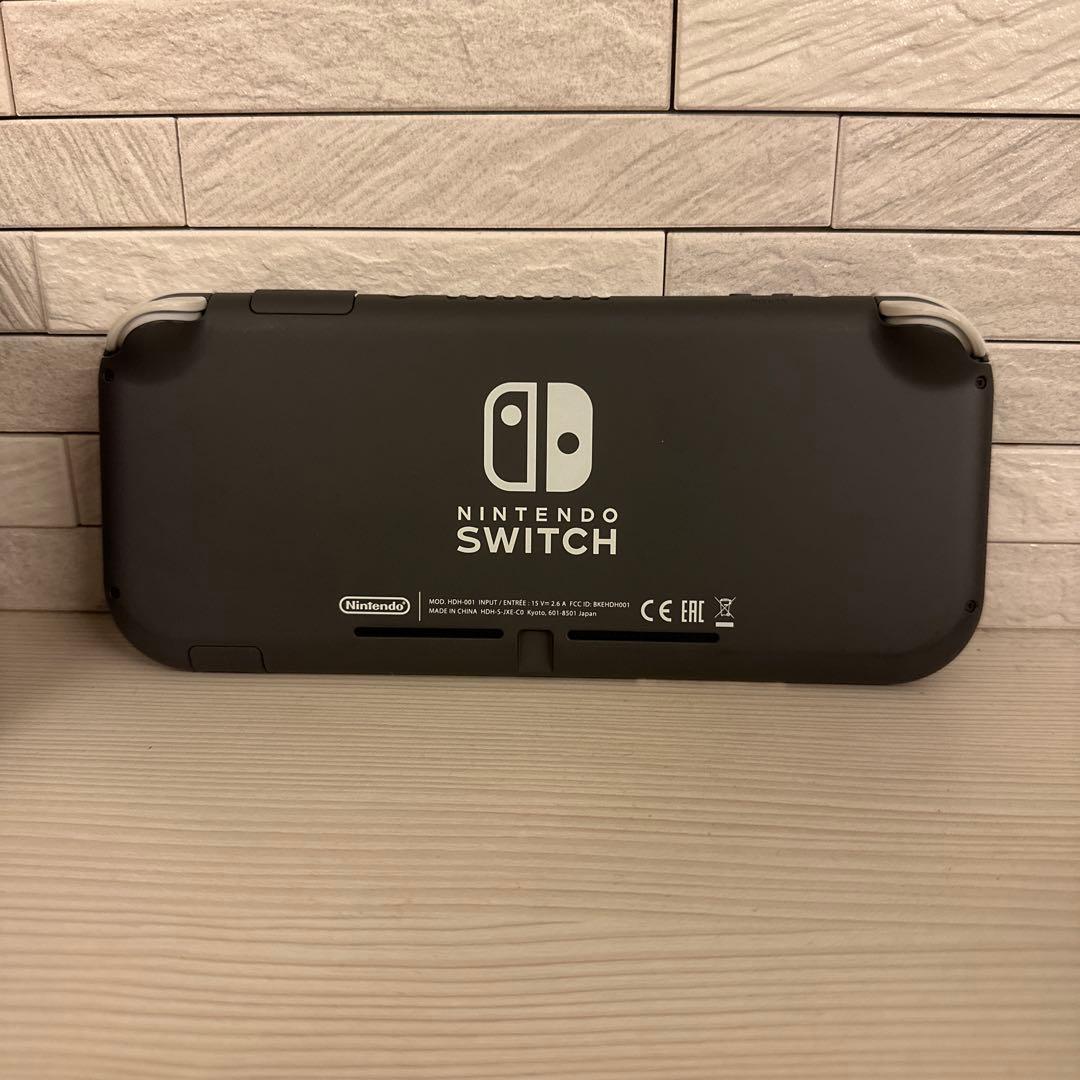 Nintendo Switch Lite グレー 本体　箱あり