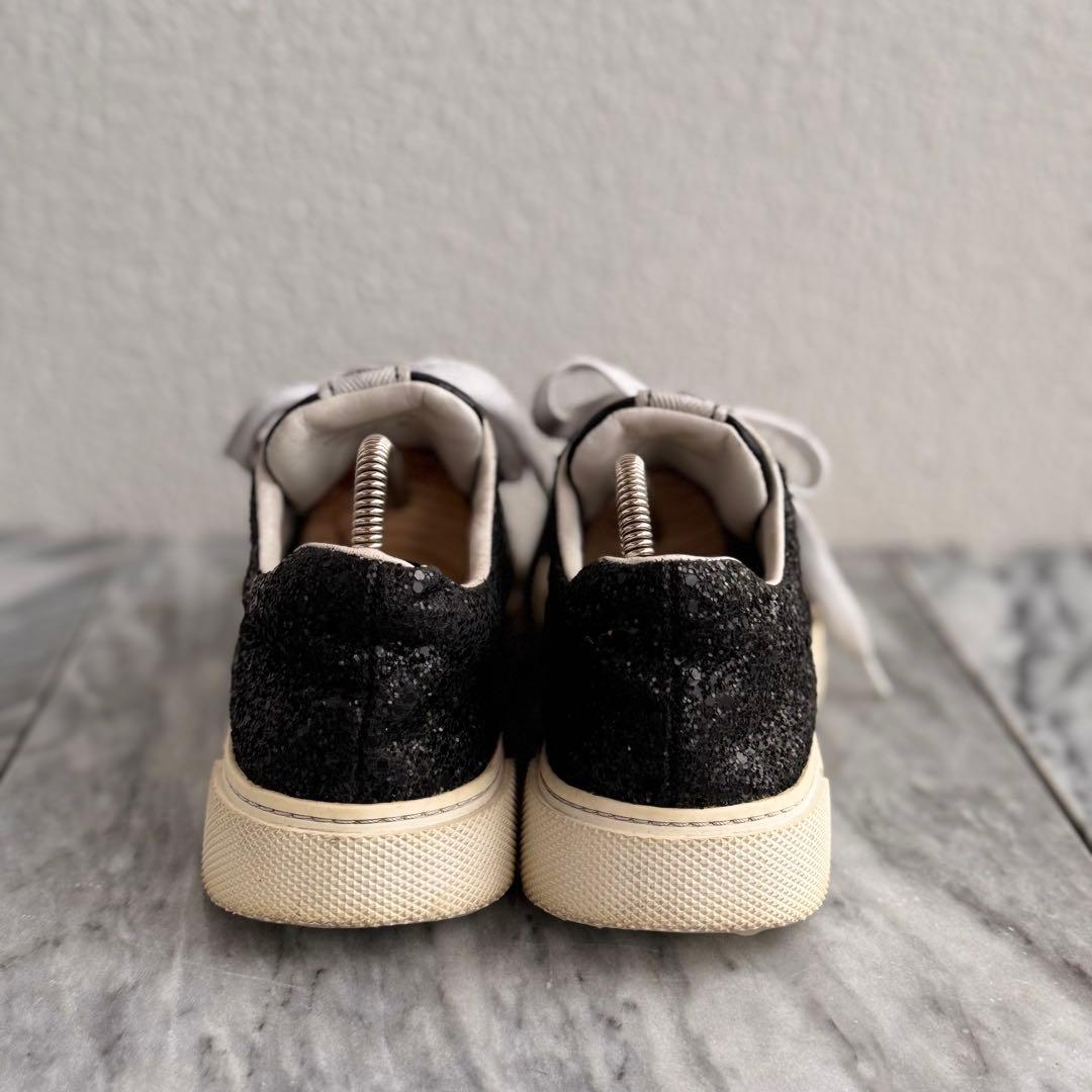 miumiu ミュウミュウ　グリッター ラメ スニーカー 38サイズ ブラック