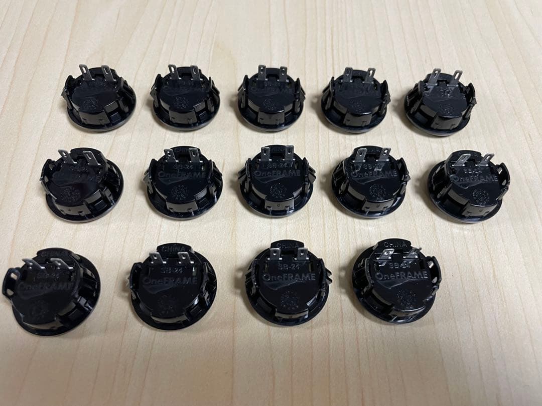 OneFRAME 24mm 14個セット 黒