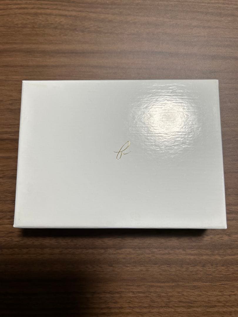 formeShort walletフォルメ黒 レザー 二つ折り財布