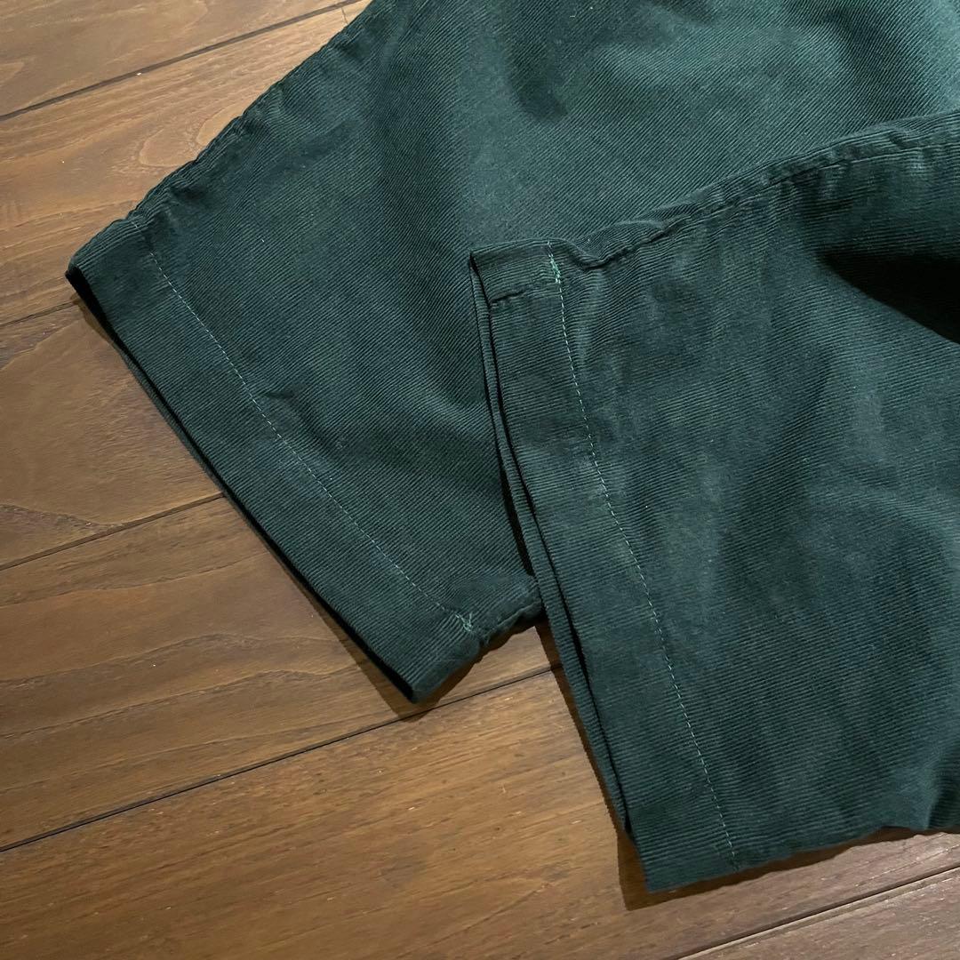 Yarmo ヤーモ 細畝コーデュロイ グリーン WAREHOUSE SUIT L