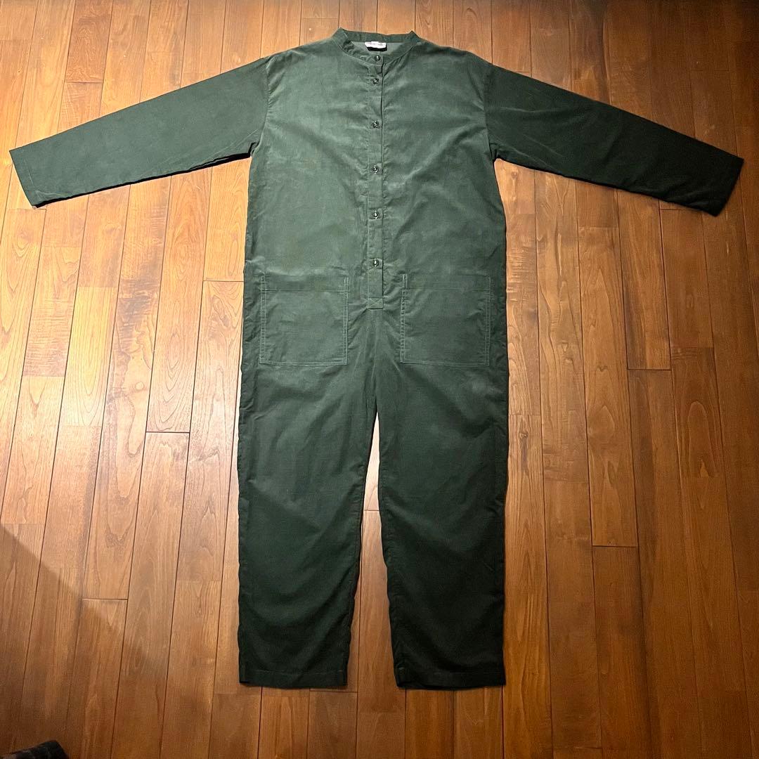Yarmo ヤーモ 細畝コーデュロイ グリーン WAREHOUSE SUIT L