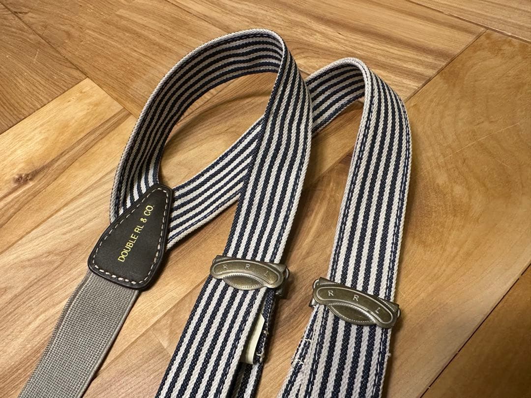 希少　RRL サスペンダー