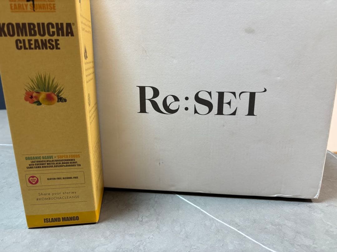 ダイエットドリンク KOMBUCHA CLEANSE & Re:SET Fasting Drink