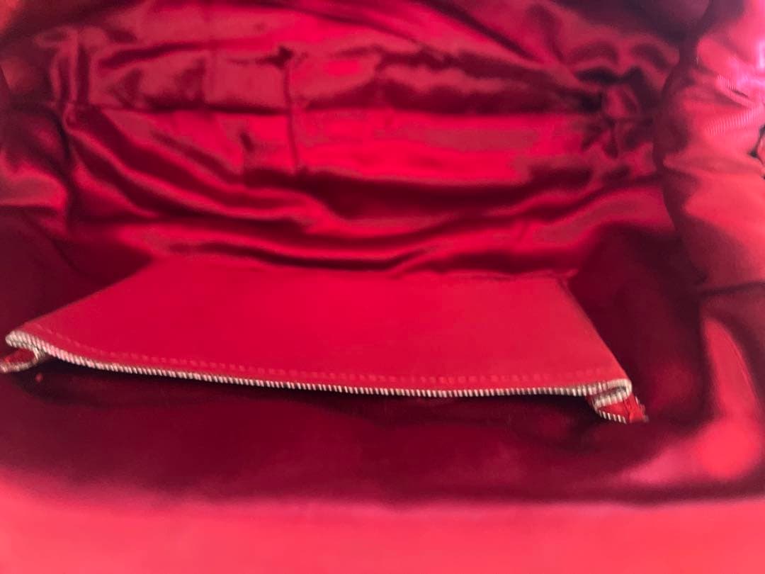 【送料無料】花柄 ビーズ手刺繍 ハンドバッグ パーティー フォーマル　状態キレイ