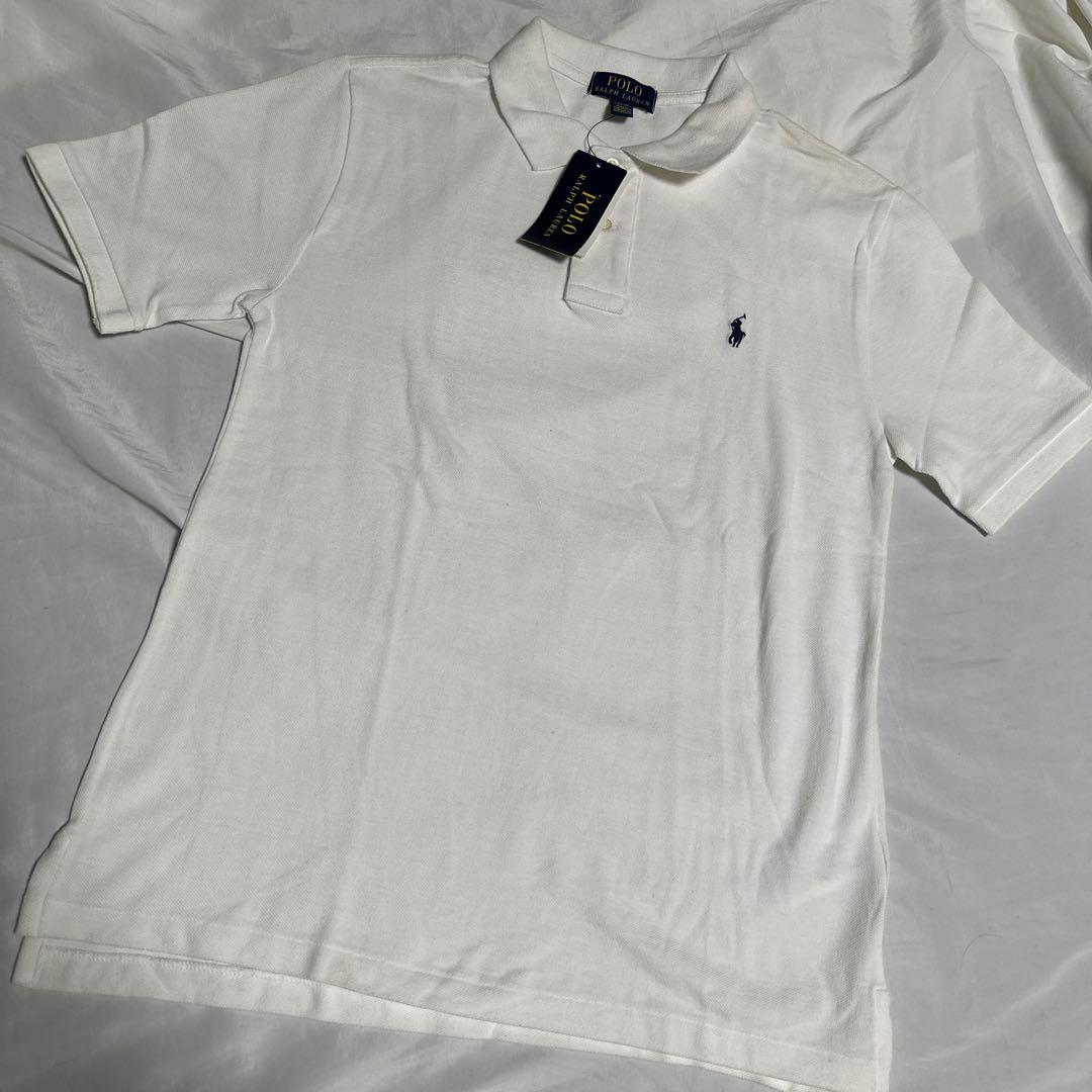 新品　Polo Ralph Lauren ホワイト ポロシャツ L ボーイズ
