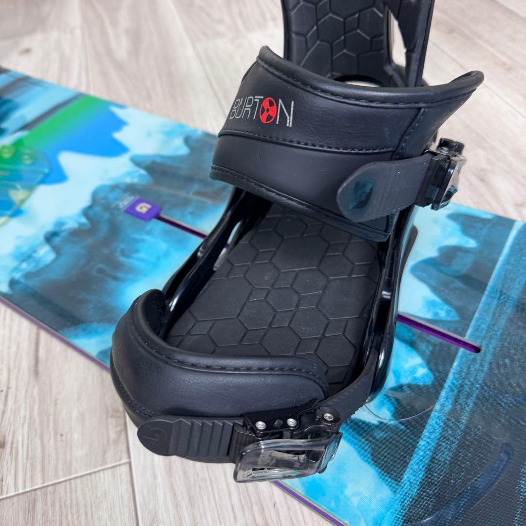 BURTON FEATHER 144cm スノーボード　レディースセット