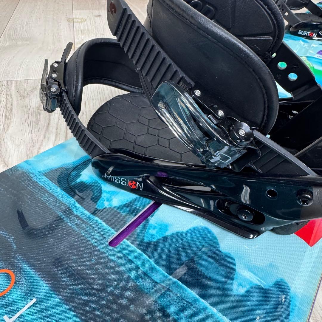 BURTON FEATHER 144cm スノーボード　レディースセット