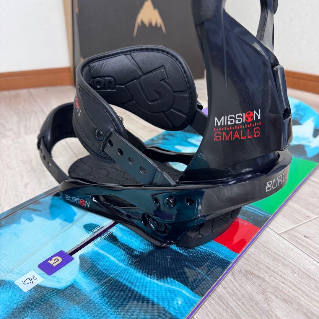 BURTON FEATHER 144cm スノーボード　レディースセット