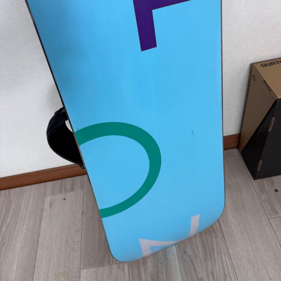 BURTON FEATHER 144cm スノーボード　レディースセット