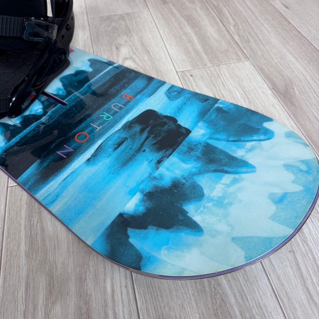 BURTON FEATHER 144cm スノーボード　レディースセット