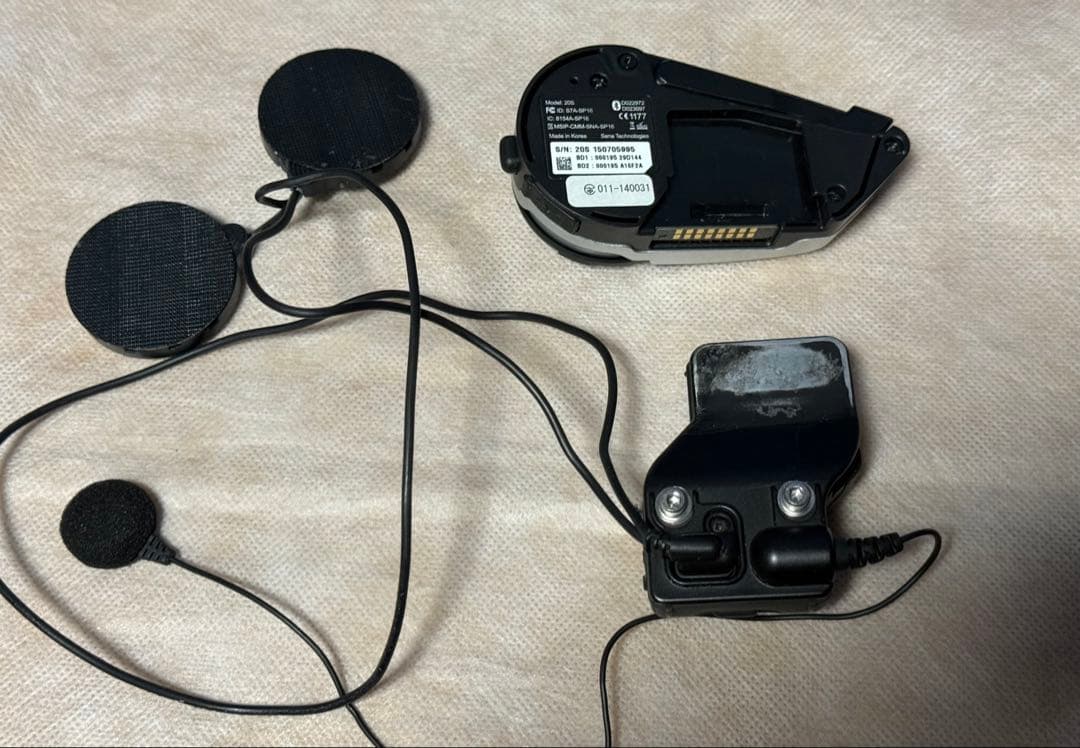 動作確認済み SENA セナ 20S Bluetooth インカム