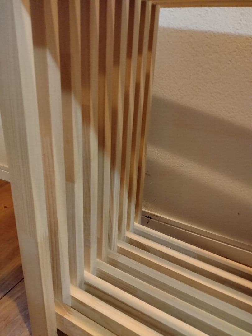 木製　ハンドメイド　オーダー　水槽台　ベンチアクアラック　棚　シェルフ