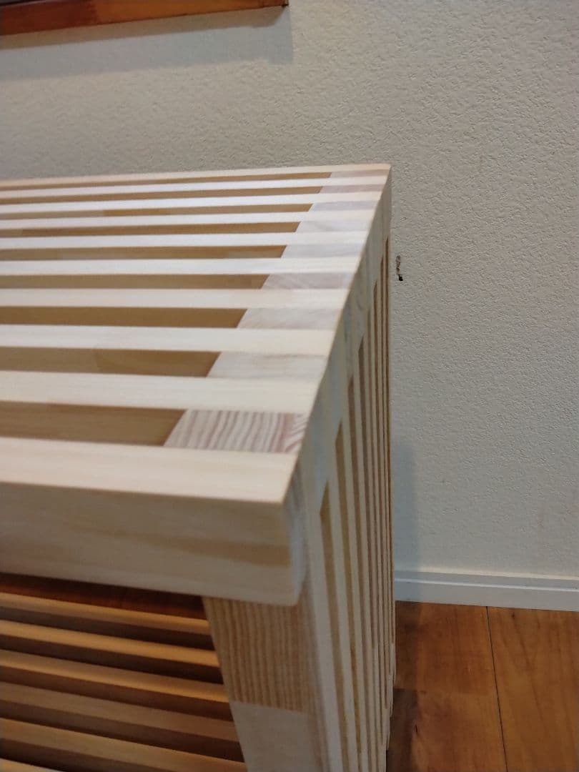 木製　ハンドメイド　オーダー　水槽台　ベンチアクアラック　棚　シェルフ