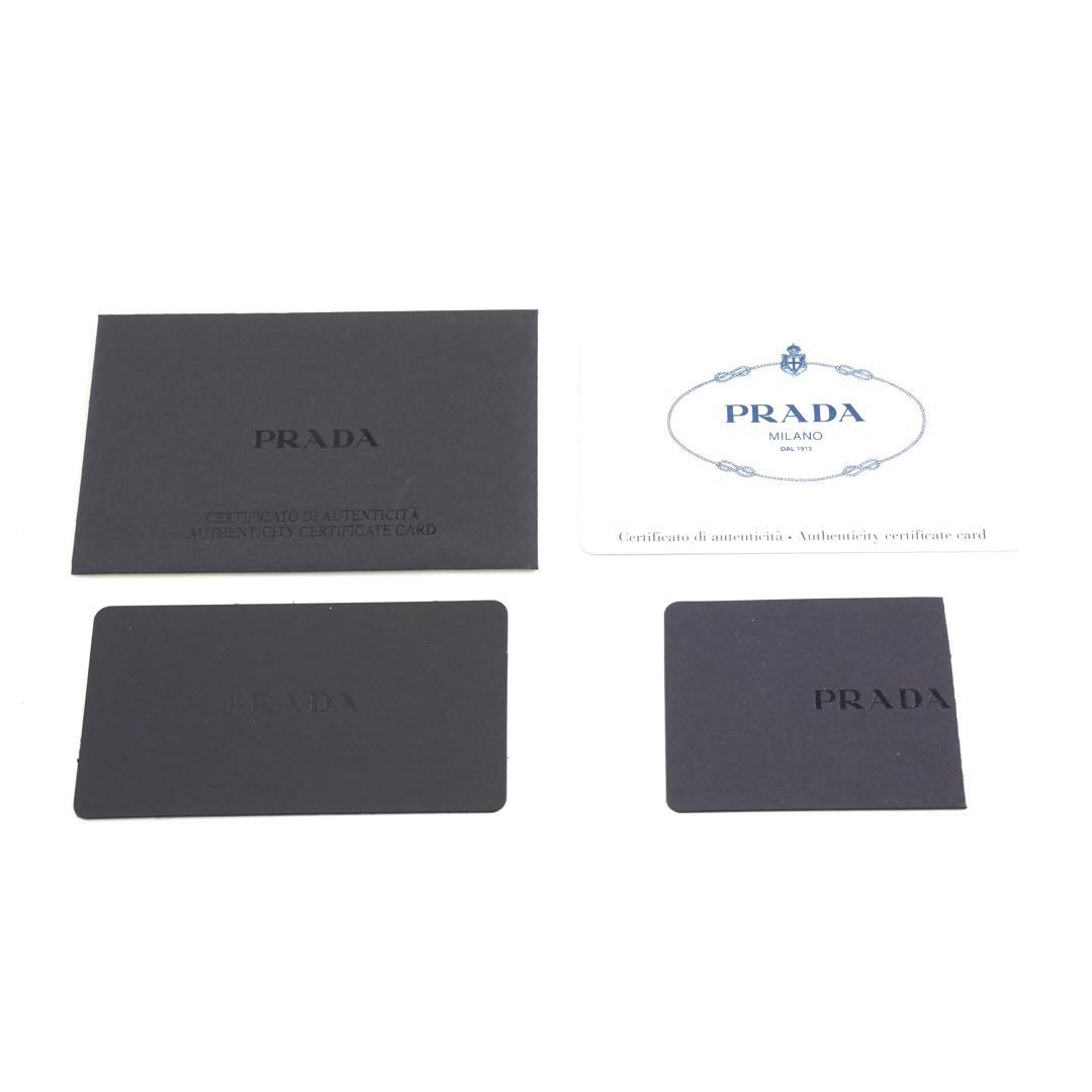 ✨新品未使用・箱保証書付き✨　PRADA キーケース　サフィアーノ　リボン　6連