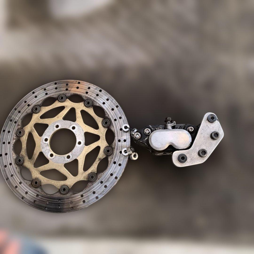 RＺ250フロントブレーキセット