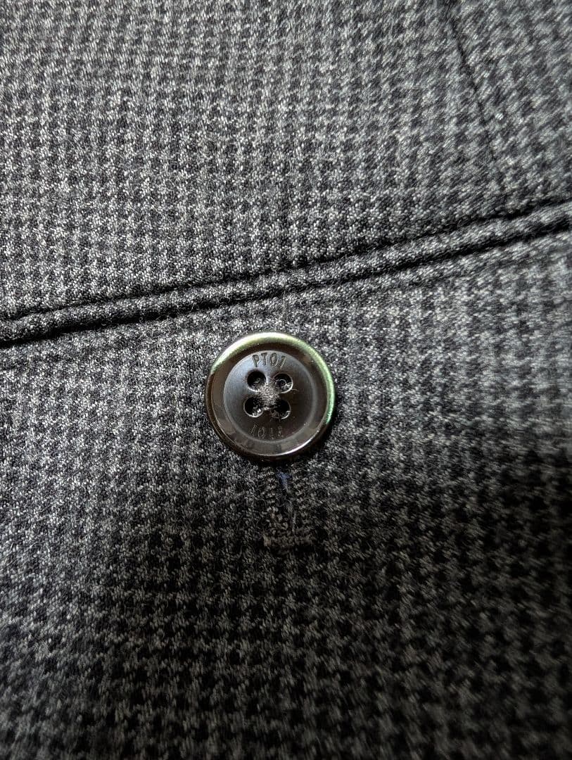 PT01 EVO FIT46 チャコールグレー　ウールマイクロ千鳥