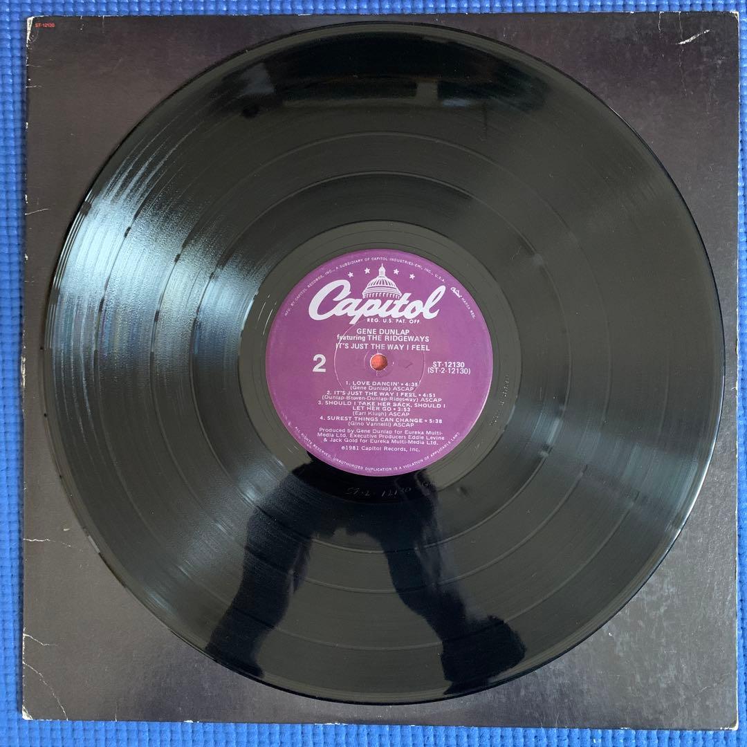 Gene Dunlap オリジナル米盤LP レアグルーヴ フリーソウル