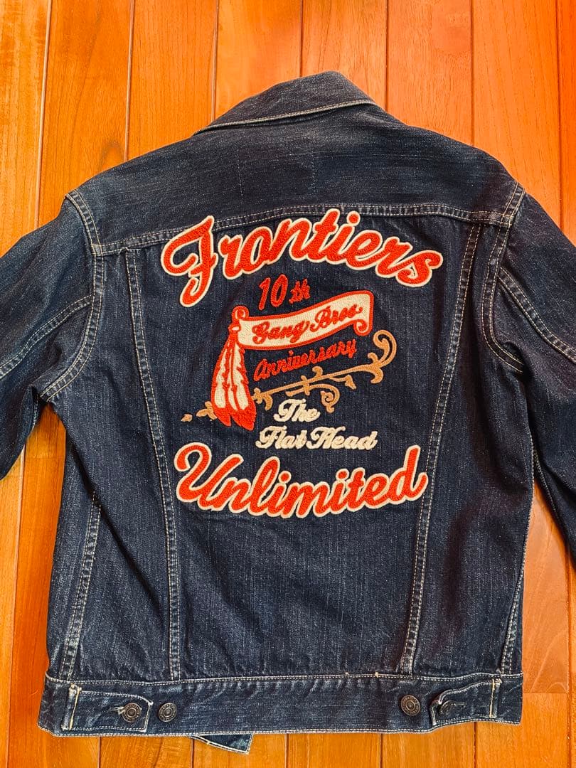 The Flat Head 10周年記念デニムジャケット W38 L