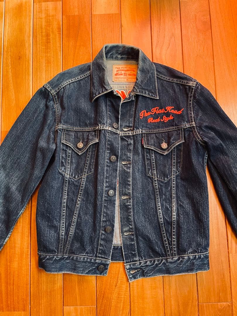 The Flat Head 10周年記念デニムジャケット W38 L