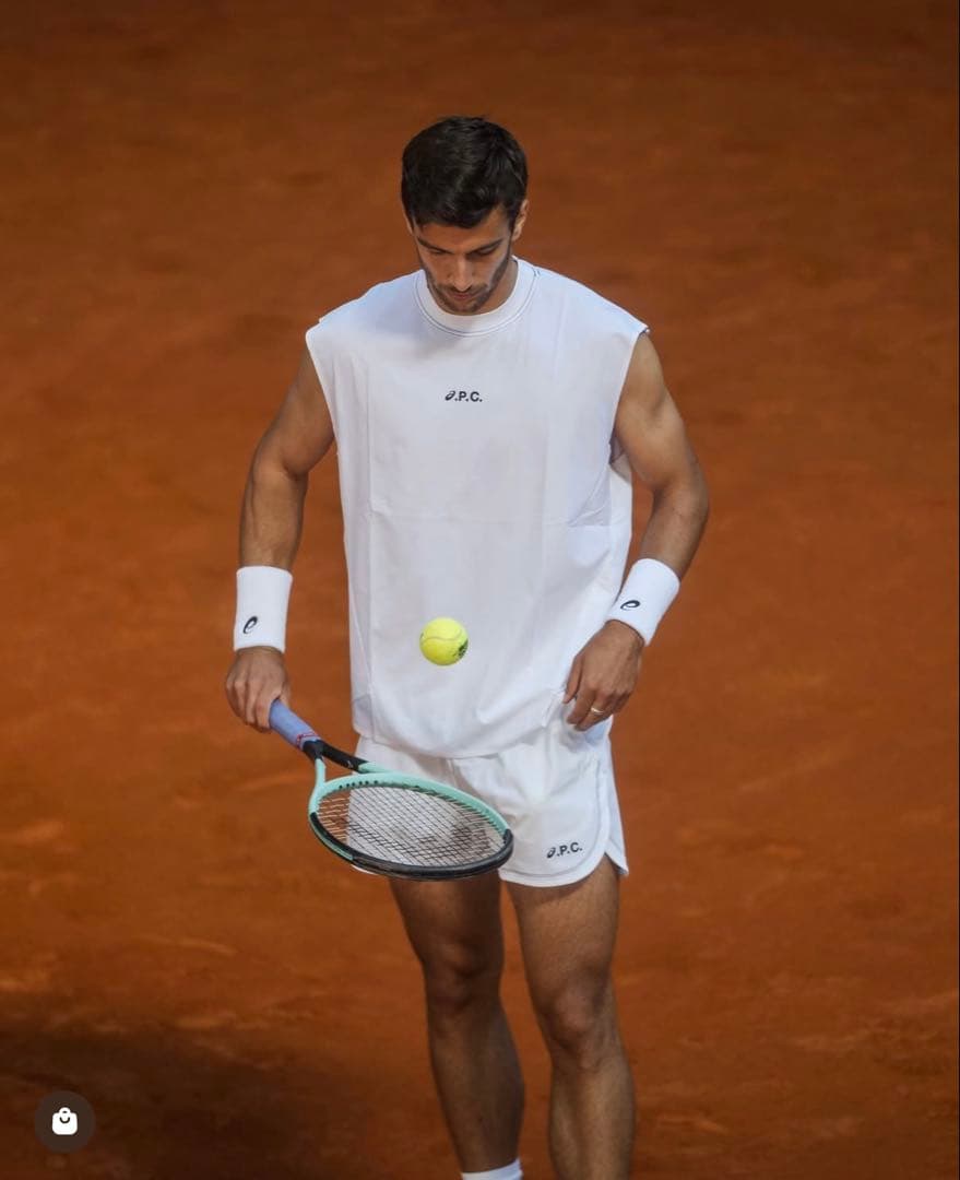 a.P.C. テニス　APC アシックス　サイズL