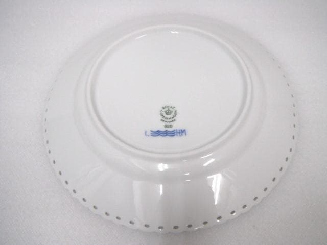 215/ロイヤルコペンハーゲン ブルーフルーテッド プレート 計2枚セット