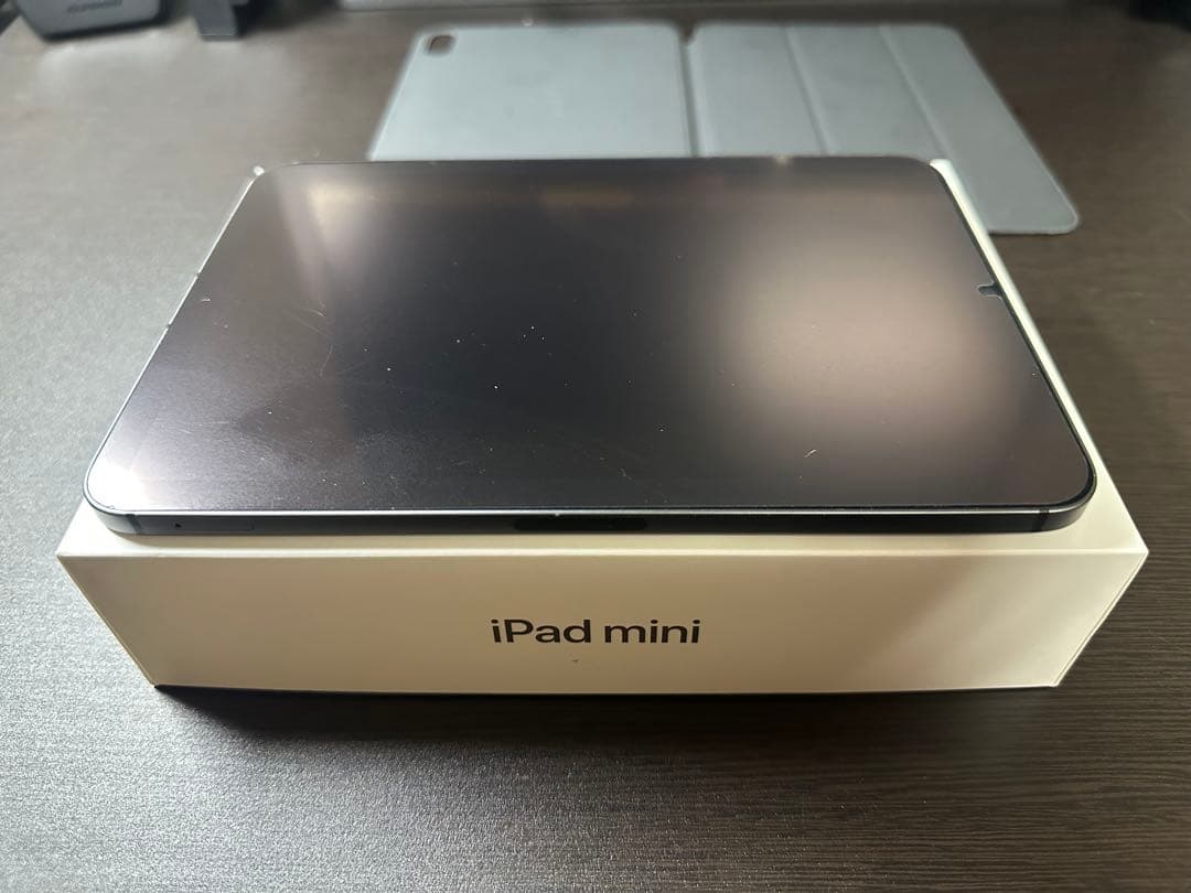 iPad mini第6世代　256GB セルラーモデル　スペースグレイ＋カバー