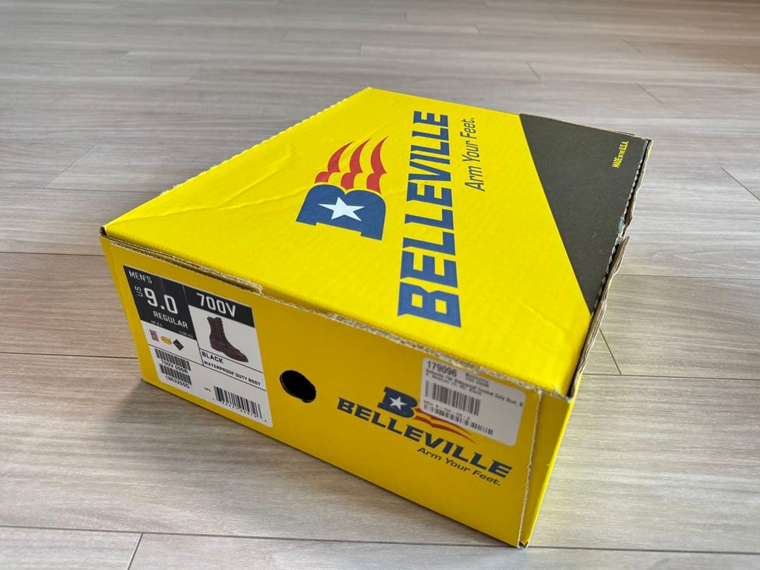 【新品未使用】BELLEVILLEゴアテックス コンバットブーツ 27cm