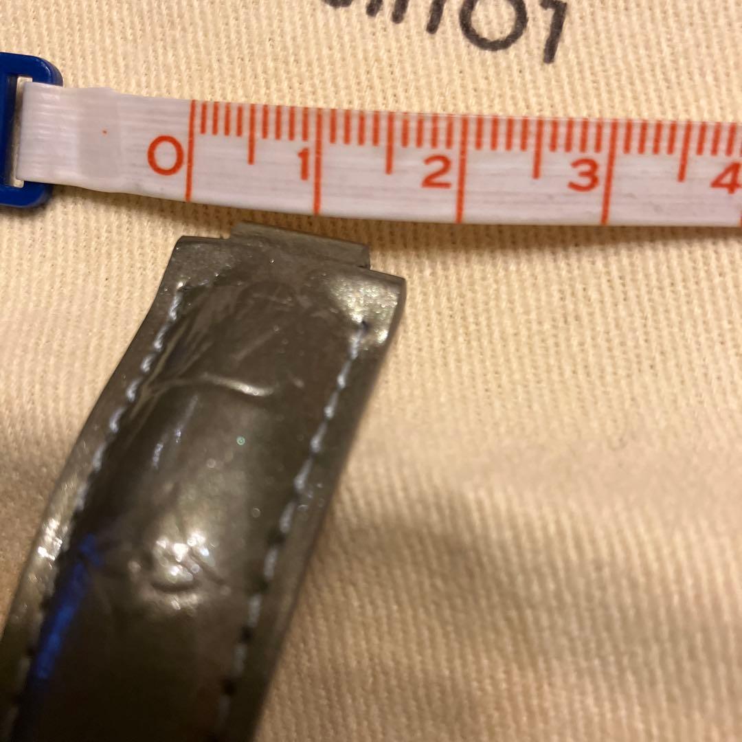 Louis Vuitton レザーベルト グレー