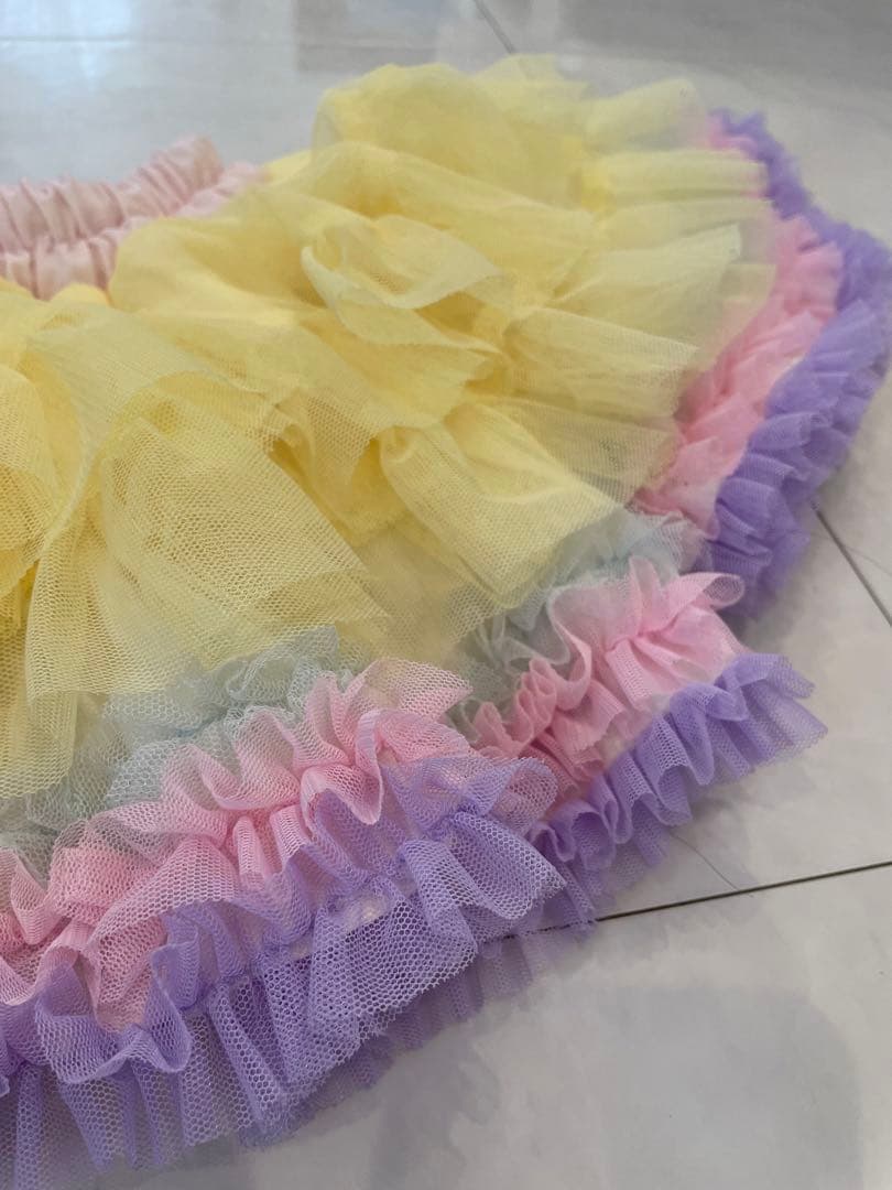 パンパンチュチュ　Ｍサイズ フリルスカート3点セット