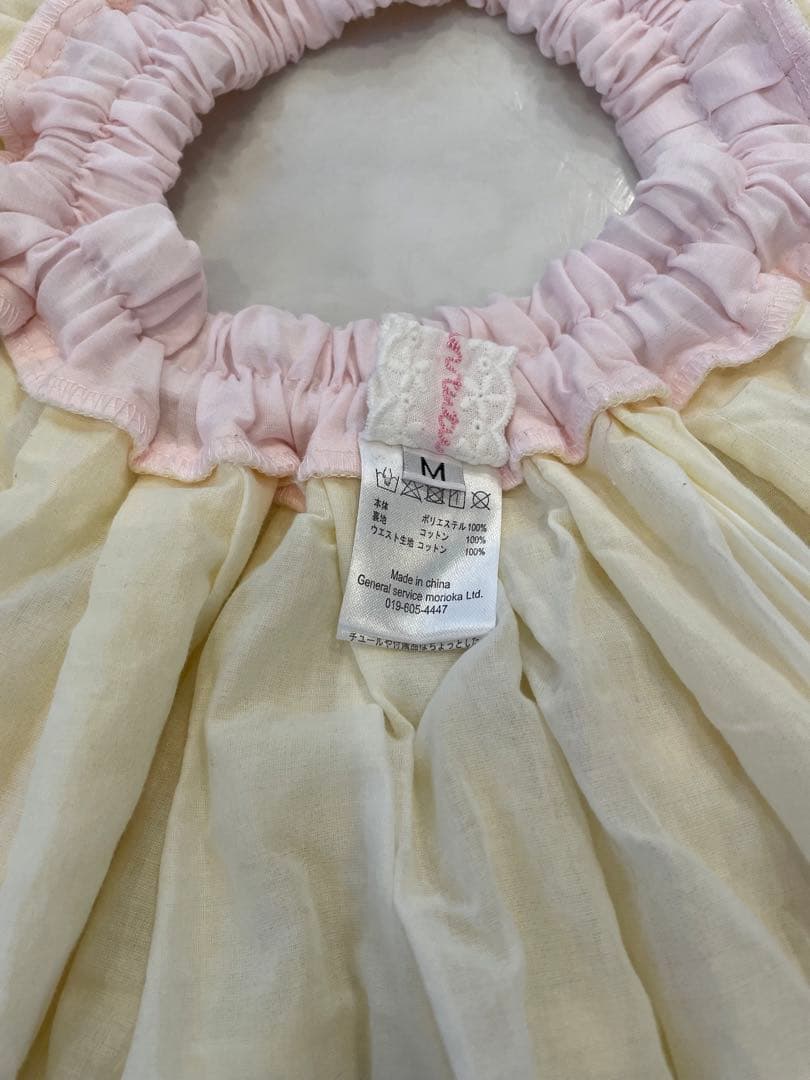 パンパンチュチュ　Ｍサイズ フリルスカート3点セット