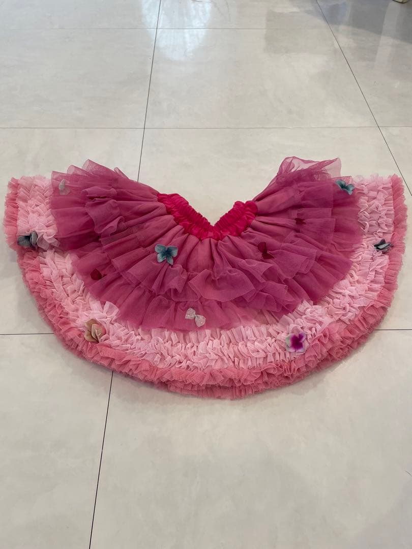 パンパンチュチュ　Ｍサイズ フリルスカート3点セット