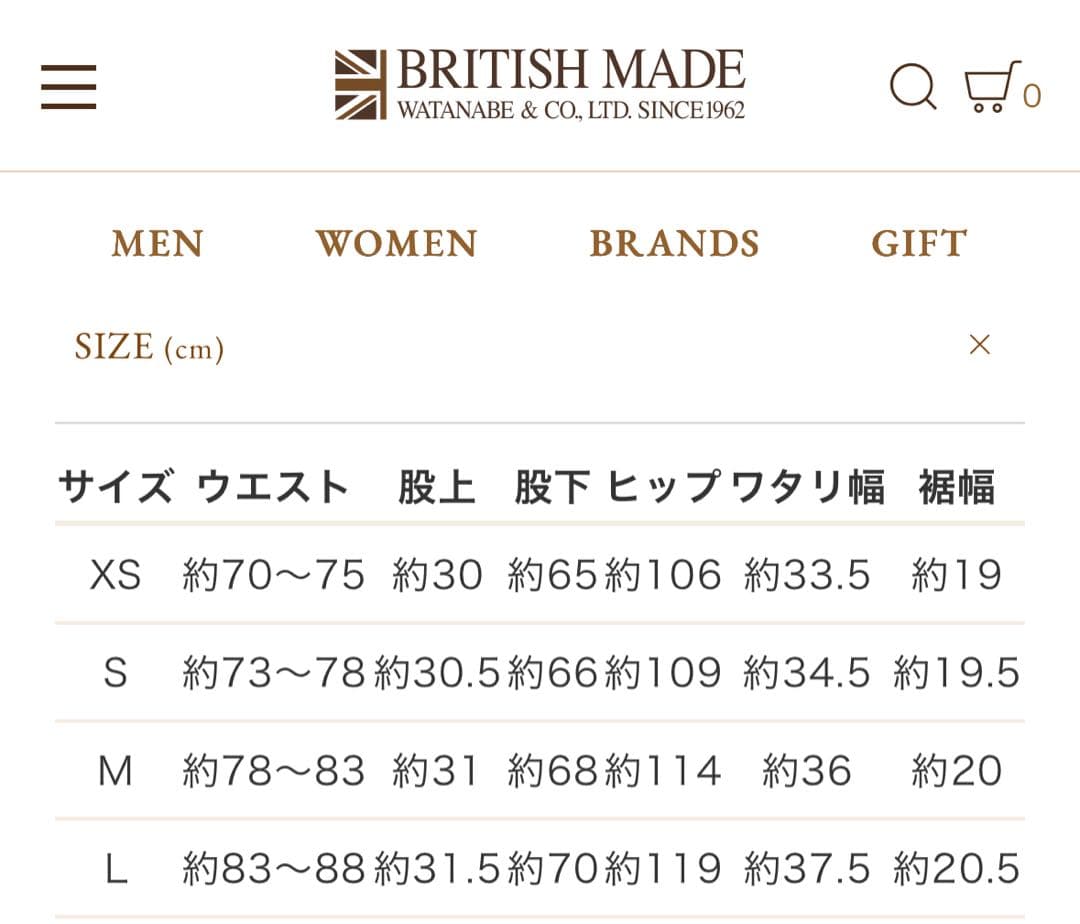 ルドルフ　BRITISH MADE オフィサーパンツ　ポーツマス　コットン