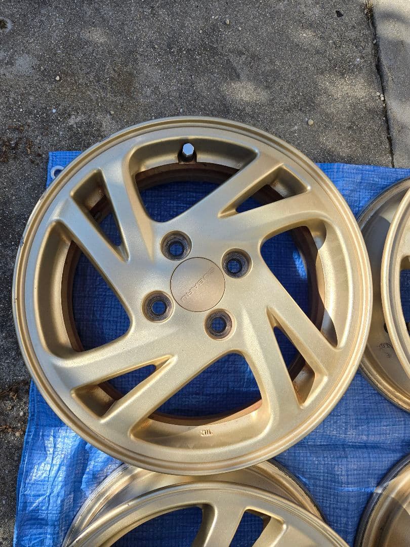 スバル　プレオ純正ホイール　14インチ 5J 4穴 4本 PCD100 +45