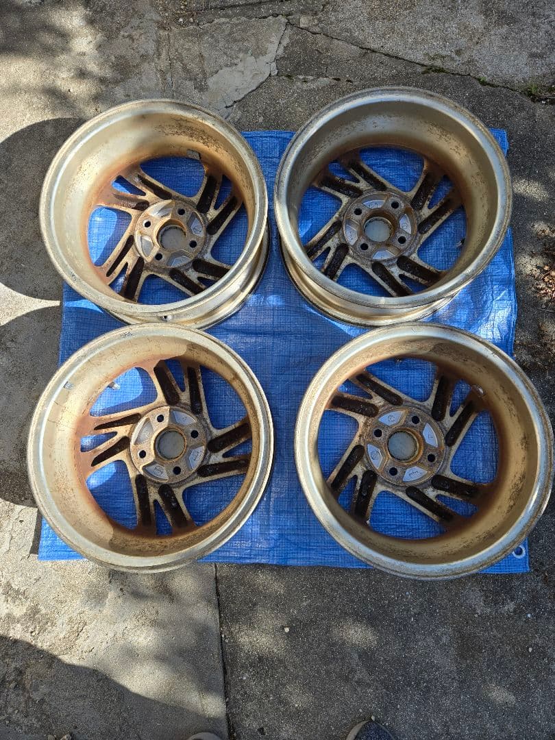 スバル　プレオ純正ホイール　14インチ 5J 4穴 4本 PCD100 +45